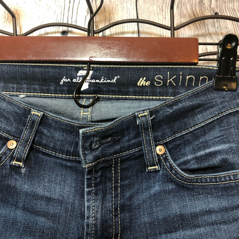 (7 for All ManKind) the skinny jean - Picture 4 of 7